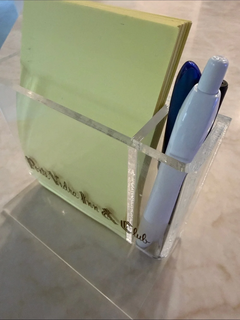 Ponte Vedra Inn and Club Memo Pad and Pen Holder